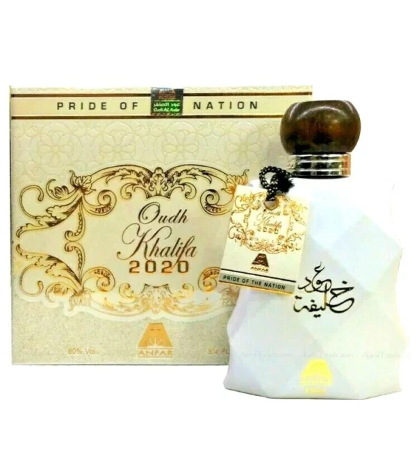 Oudh Khalifa 2020 White EDP (100ml) Unisex Perfume - Image 2