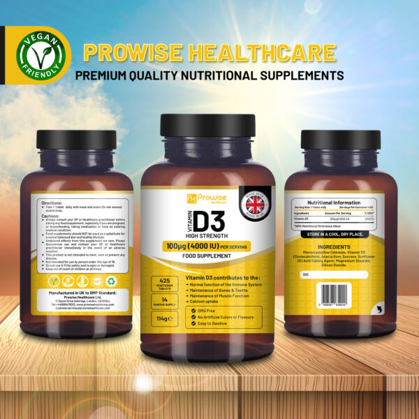 Vitamin D3 Vegetarian Immune Calcium Support - Image 2