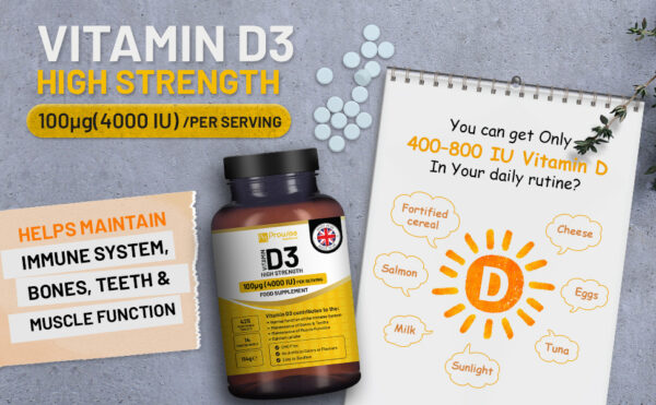 Vitamin D3 Vegetarian Immune Calcium Support - Image 3