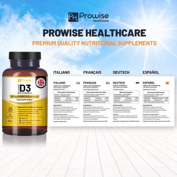 Vitamin D3 Vegetarian Immune Calcium Support - Image 8