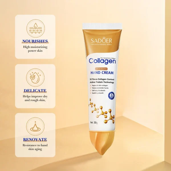 SADOER Collagen Hand Firming Moisturizing Brightening Creams - Image 4