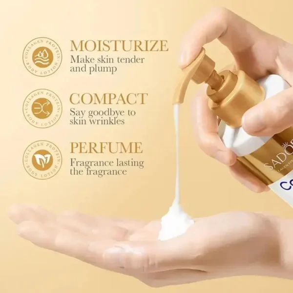 Collagen Milk, Whitening, Moisturizing, Facial and Body Lotion - Image 3