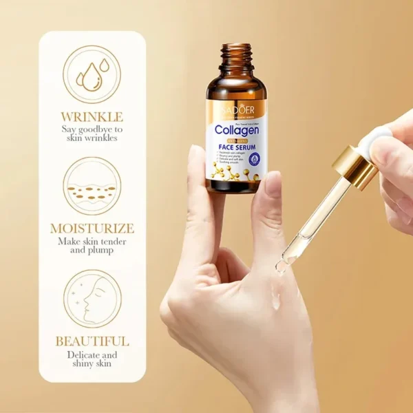 SADOER Collagen Moisturizing Anti-aging Brightening Facial Mask - Image 3
