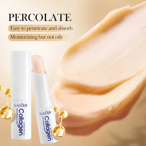 SADOER Collagen Moisturising Anti-Cracking & Repairing Lip Care - Image 4