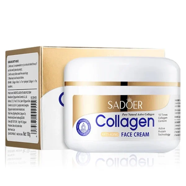 SADOER Collagen Moisturizing Anti-aging Brightening Facial Mask - Image 6