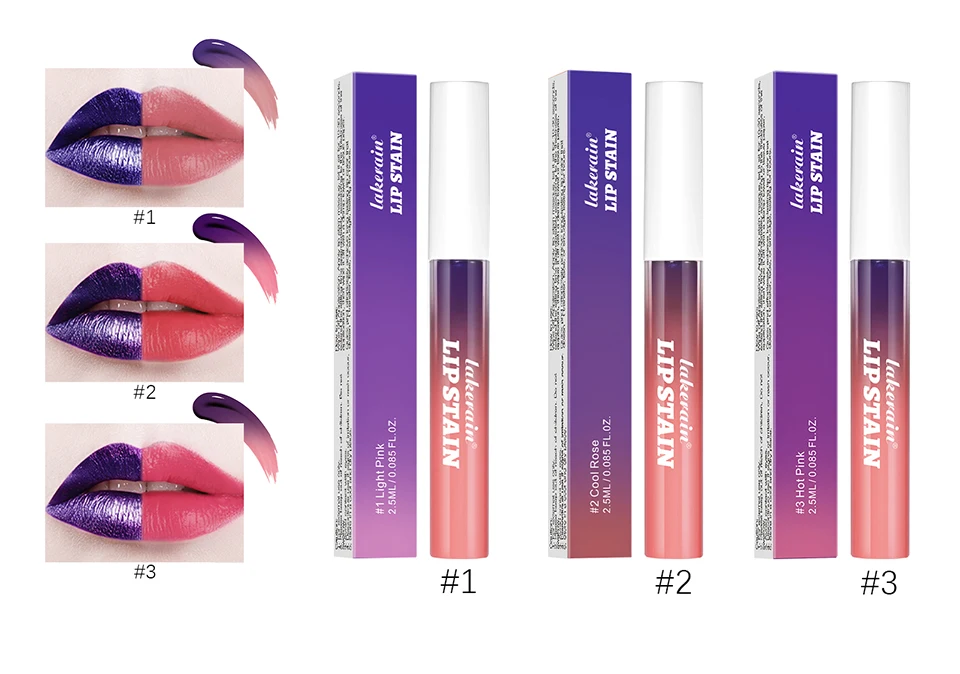 Blading Lip Gloss Peel and Stick Set Long-lasting Waterproof