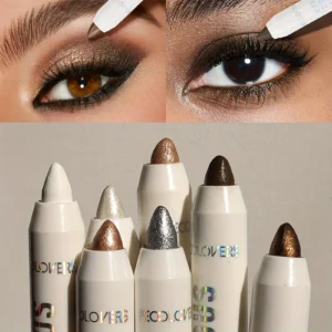 1PC Waterproof Eyeshadow Sticks Pigmented Shimmer Glitter And Matte
