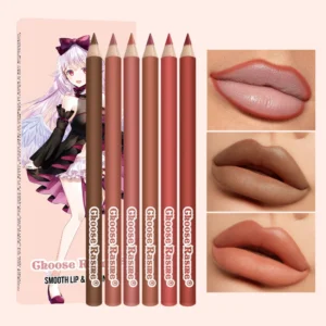 6pcs Colour Lip Liner Pencils Waterproof and Sweat-proof Set