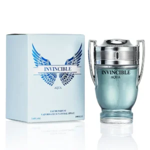 100ML 3.4FL.OZ INVINCIBLE AQUA Men's Perfume EDP