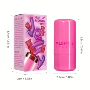 Multi-purpose Jelly Blush Stick for Lip and Cheek